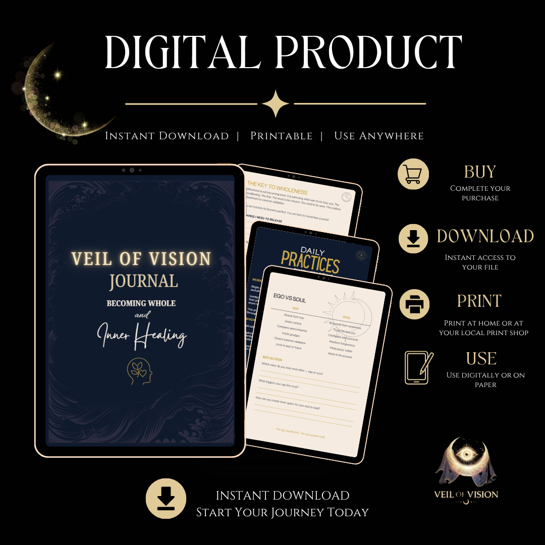 VEIL OF VISION: BECOMING WHOLE and Inner Healing